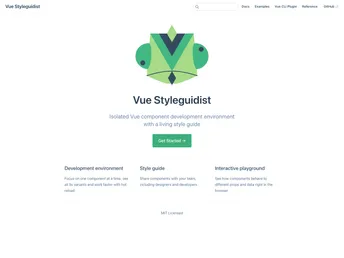 Vue Styleguidist screenshot